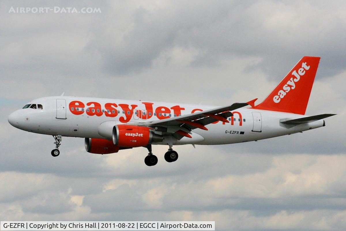 G-EZFR, 2009 Airbus A319-111 C/N 4125, easyJet