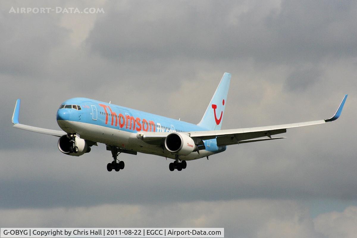 G-OBYG, 1999 Boeing 767-304 C/N 29137, Thomson