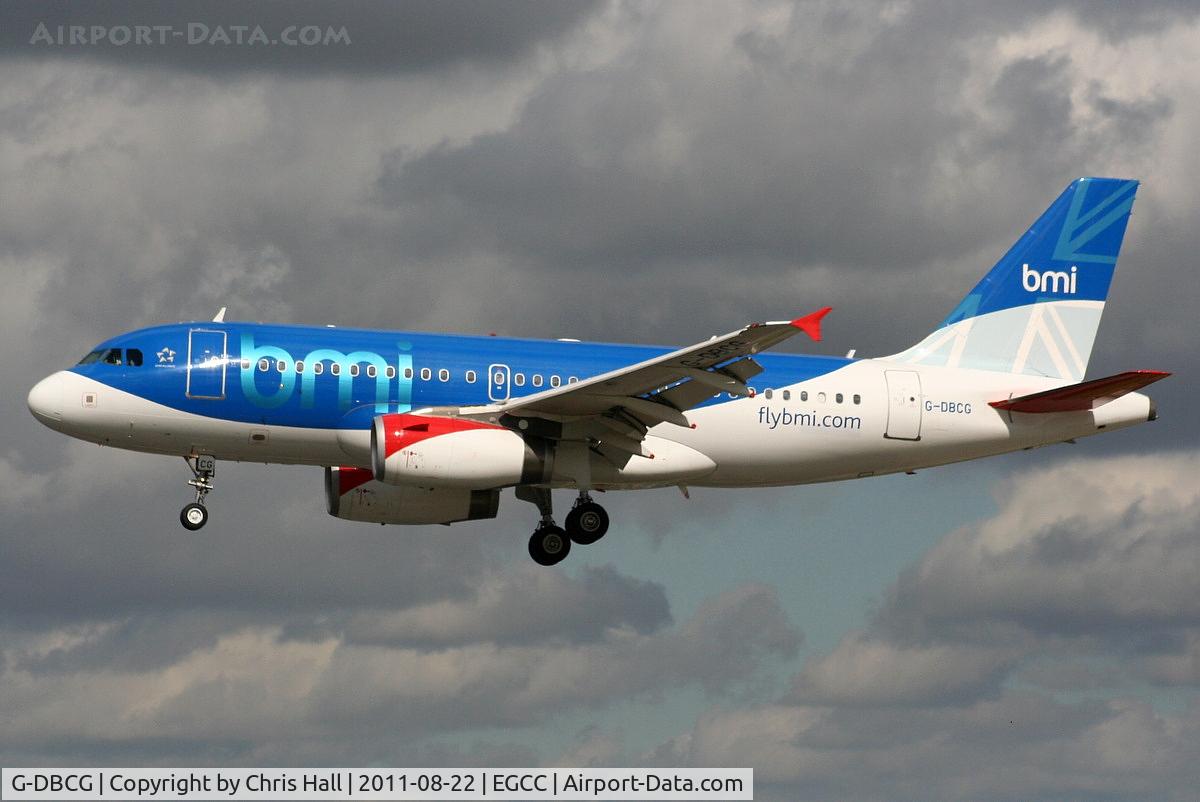 G-DBCG, 2005 Airbus A319-131 C/N 2694, bmi British Midland
