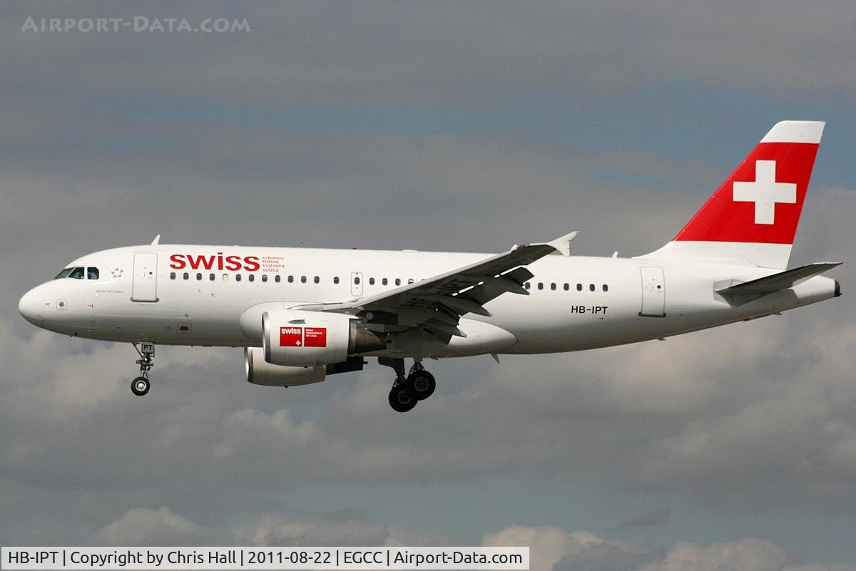 HB-IPT, 1997 Airbus A319-112 C/N 727, Swissair