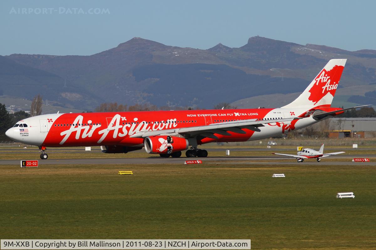 9M-XXB, 2008 Airbus A330-343X C/N 974, at the end of its KUL-CHC flight