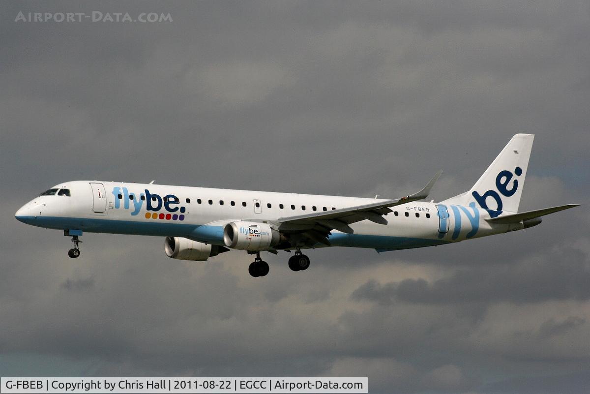 G-FBEB, 2006 Embraer 195LR (ERJ-190-200LR) C/N 19000057, flybe