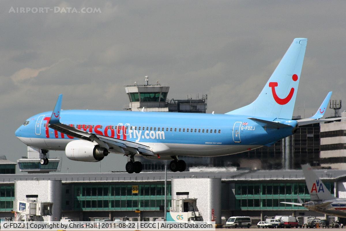 G-FDZJ, 2007 Boeing 737-8K5 C/N 34690, Thomson