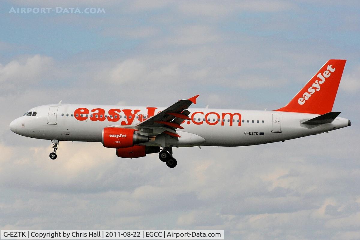 G-EZTK, 2009 Airbus A320-214 C/N 3991, easyJet