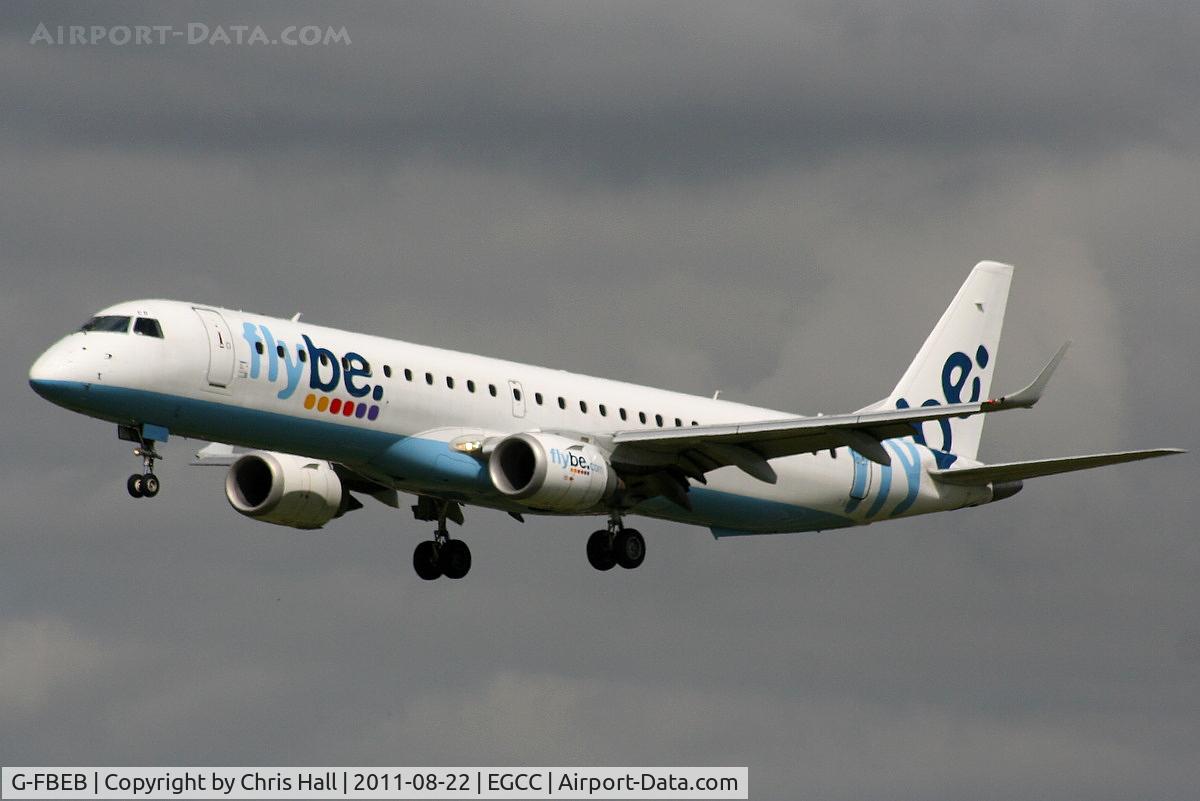 G-FBEB, 2006 Embraer 195LR (ERJ-190-200LR) C/N 19000057, flybe