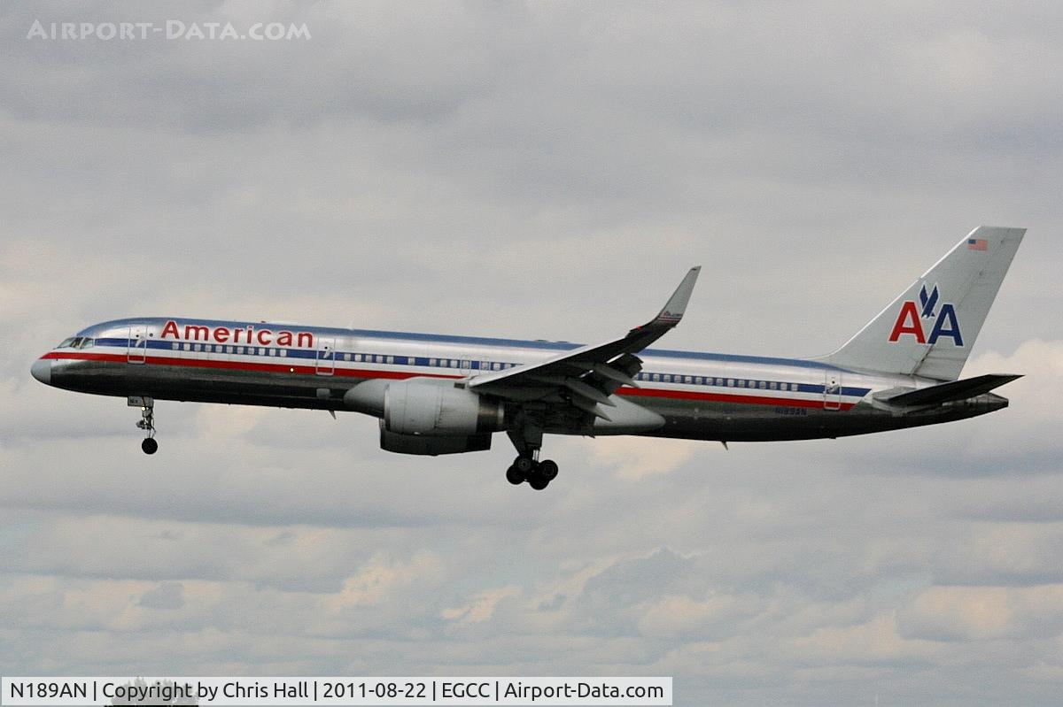 N189AN, 2001 Boeing 757-223 C/N 32383, American Airlines
