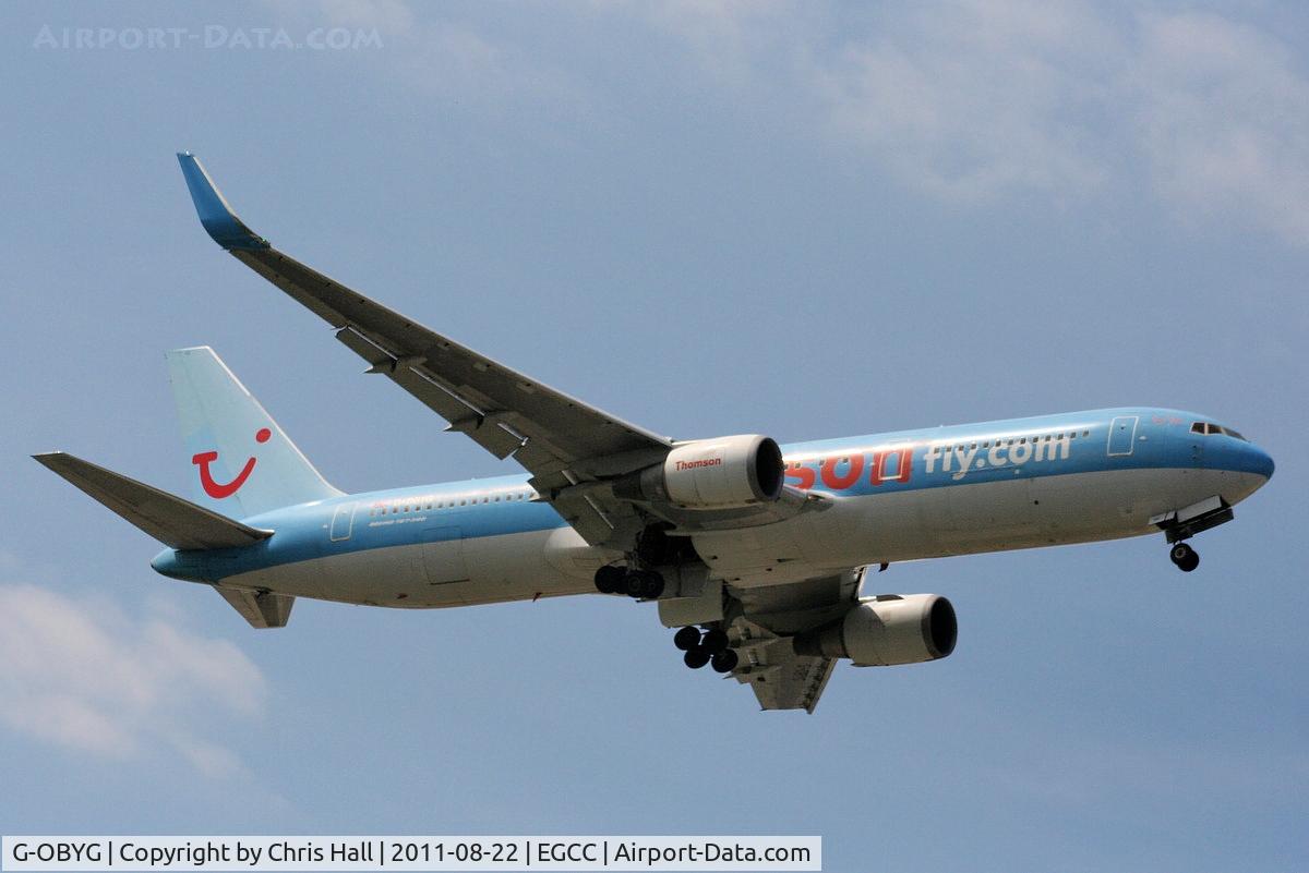 G-OBYG, 1999 Boeing 767-304 C/N 29137, Thomson