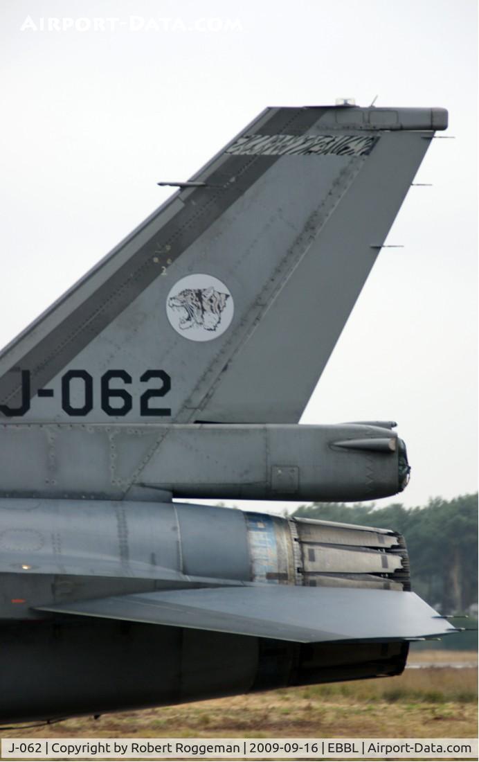 J-062, Fokker F-16AM Fighting Falcon C/N 6D-145, Tigermeet.