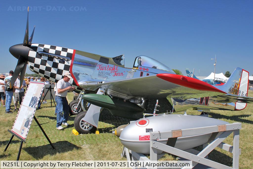 N251L, 1960 North American P-51D Mustang C/N 122-31590 (44-63864), 1960 North American P-51D, c/n: 44-63864
at 2011 Oshkosh