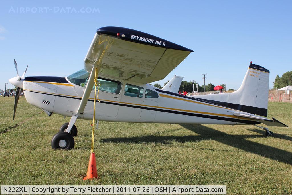 N222XL, 1981 Cessna A185F Skywagon 185 C/N 18504278, 1981 Cessna A185F, c/n: 18504278
at 2011 Oshkosh