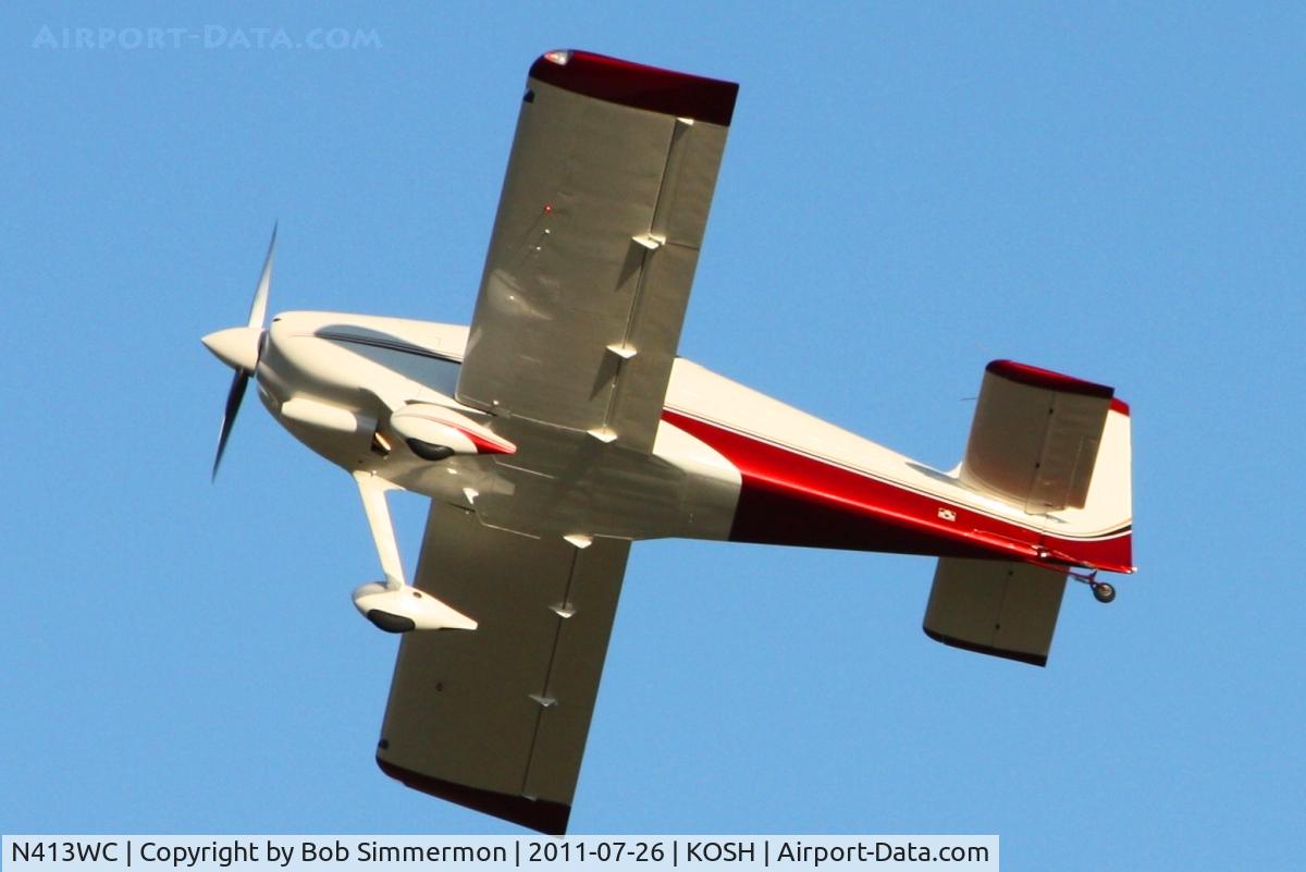 N413WC, 2009 Vans RV-9 C/N 91607, Departing Airventure 2011.