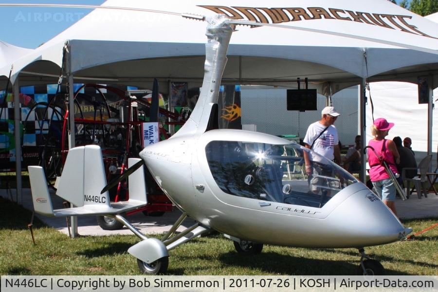 N446LC, AutoGyro Calidus C/N 10074, On display at Airventure 2011.
