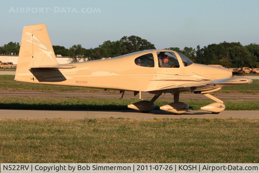 N522RV, 2005 Vans RV-10 C/N 40243, Departing Airventure 2011.