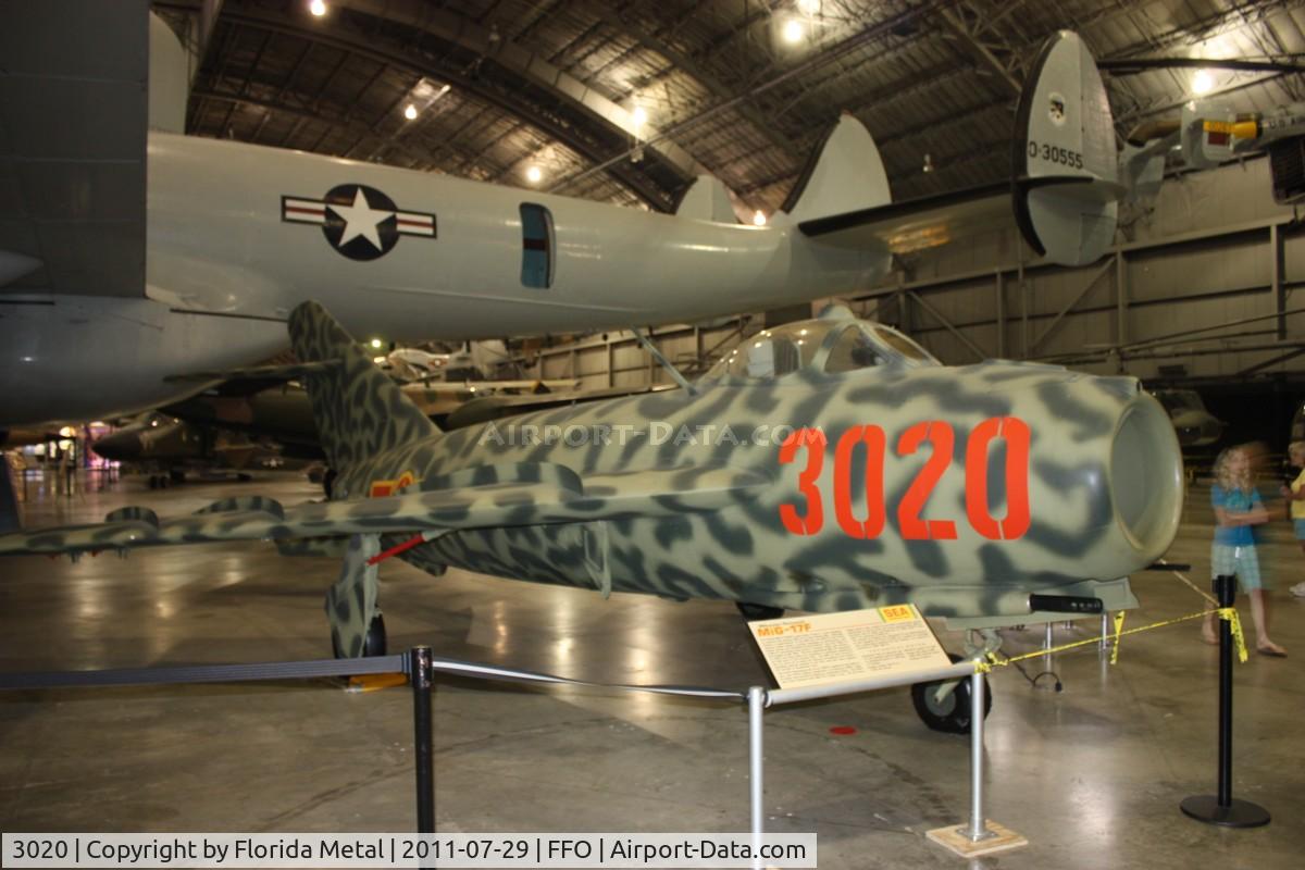 3020, Mikoyan-Gurevich MiG-17C C/N 799, Mig-17C