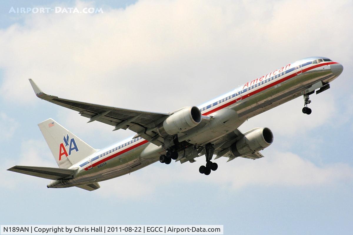 N189AN, 2001 Boeing 757-223 C/N 32383, American Airlines