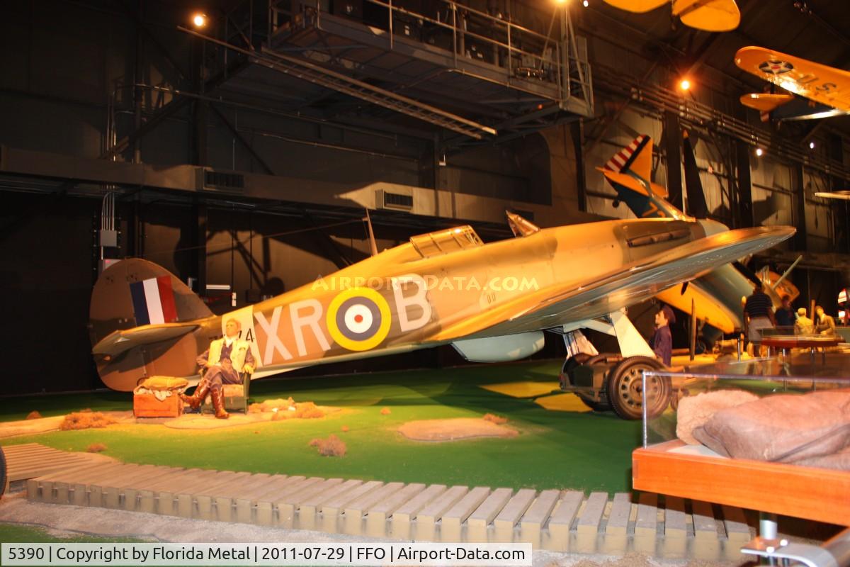 5390, Hawker (CCF) Hurricane Mk12 C/N 42025, Hawker Hurricane XII