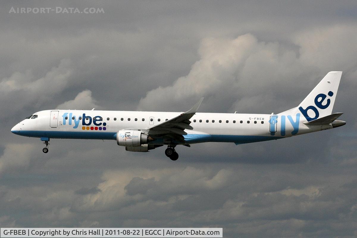 G-FBEB, 2006 Embraer 195LR (ERJ-190-200LR) C/N 19000057, flybe