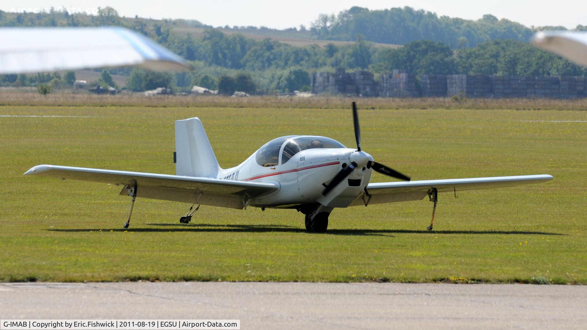G-IMAB, 2002 Europa XS Monowheel C/N PFA 247-13128, 3. G-IMAB at the American Air Day, Duxford (August,2011)