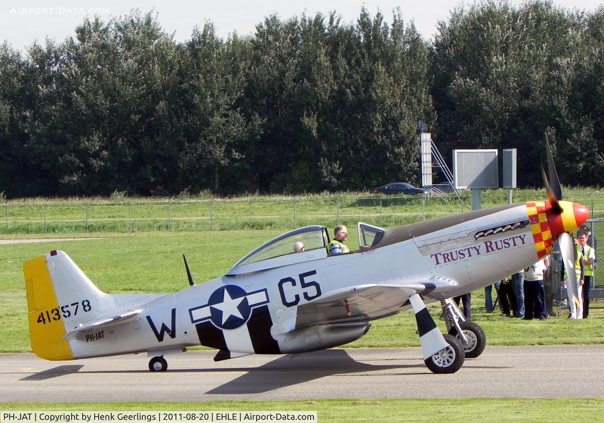 PH-JAT, 1944 North American P-51D Mustang C/N 122-41463, 