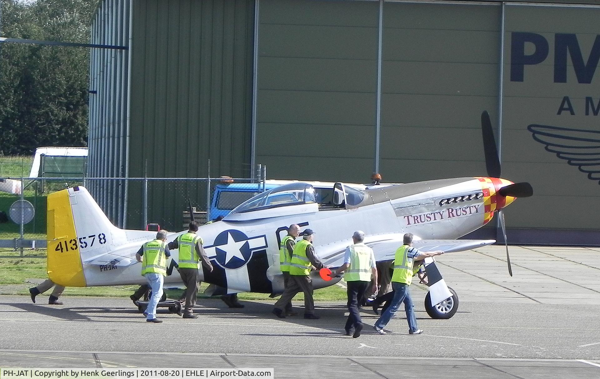PH-JAT, 1944 North American P-51D Mustang C/N 122-41463, 
