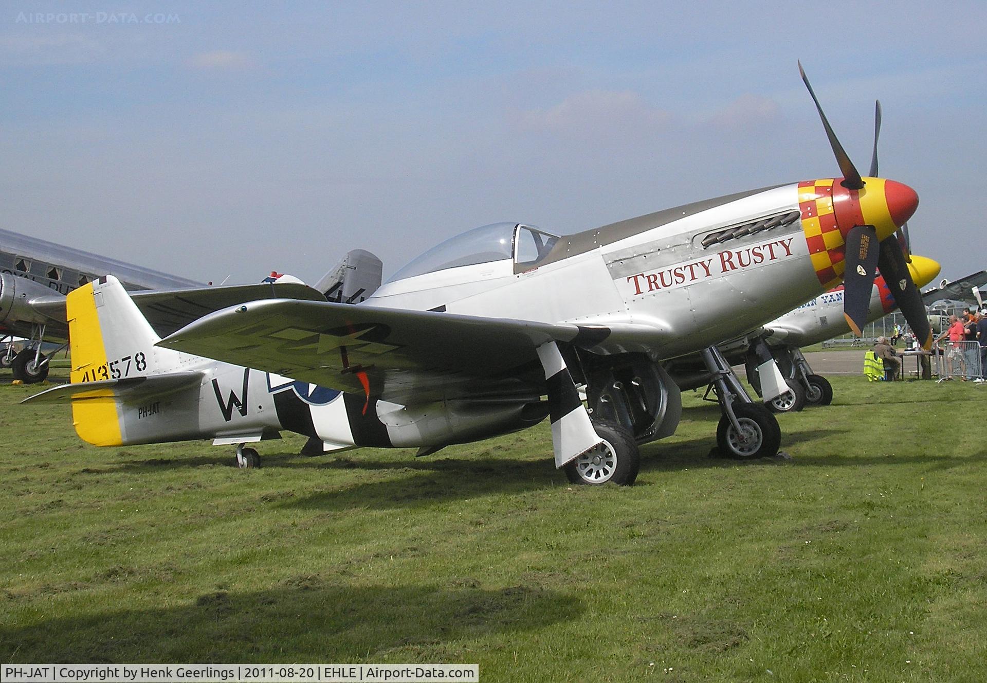 PH-JAT, 1944 North American P-51D Mustang C/N 122-41463, 