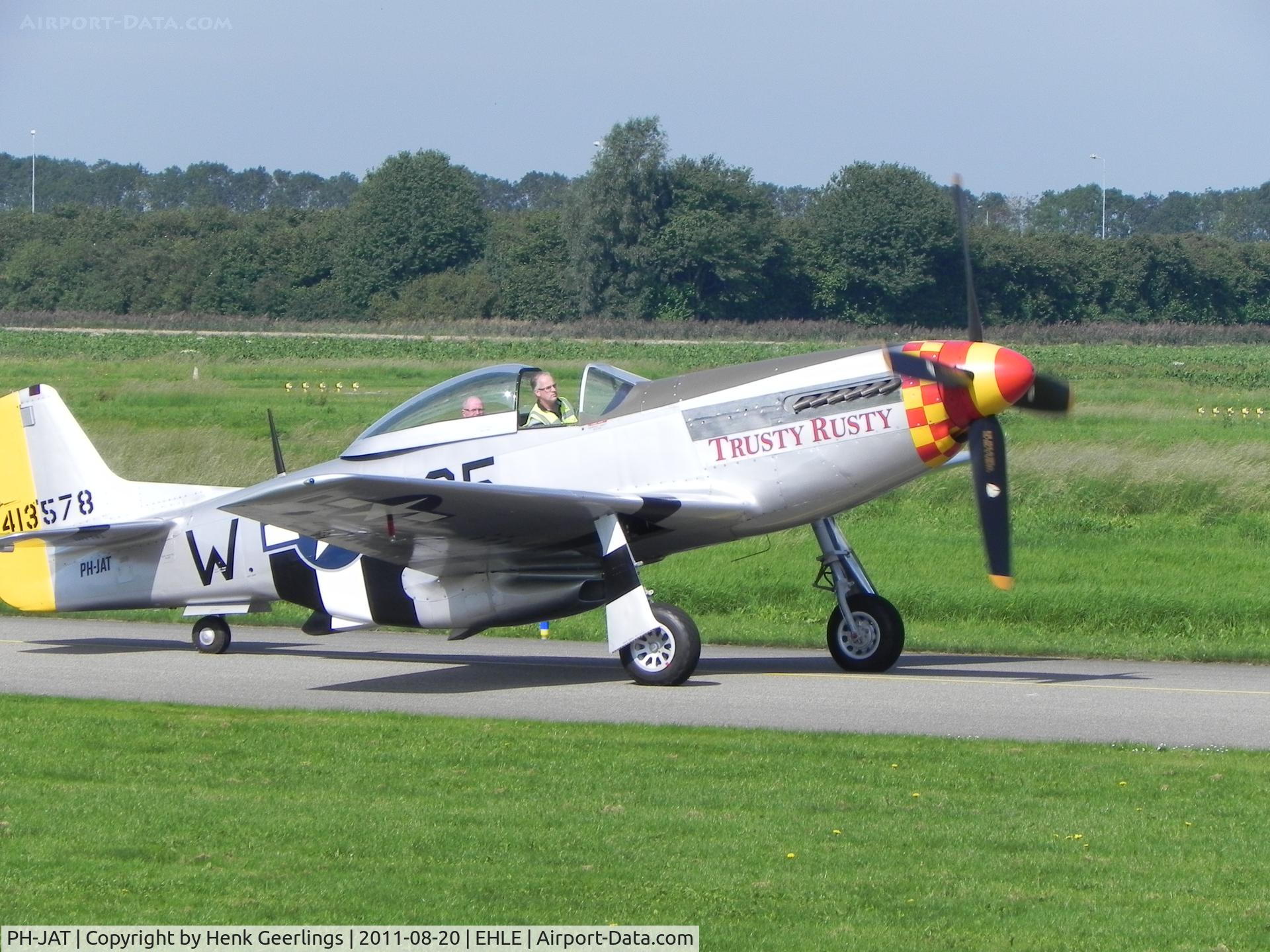 PH-JAT, 1944 North American P-51D Mustang C/N 122-41463, 
