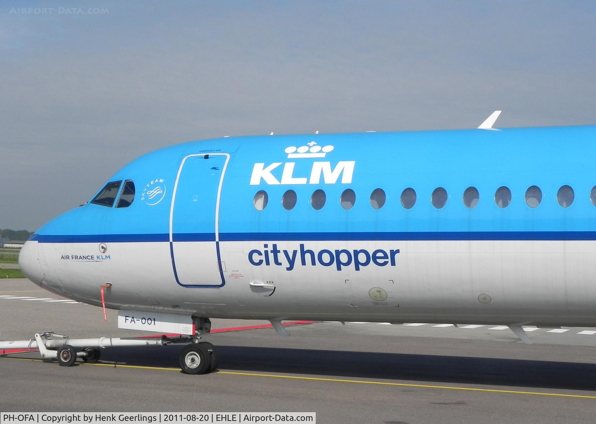 PH-OFA, 1988 Fokker 100 (F-28-0100) C/N 11246, Fokker 100 donated to Aviodrome Aviation Museum
