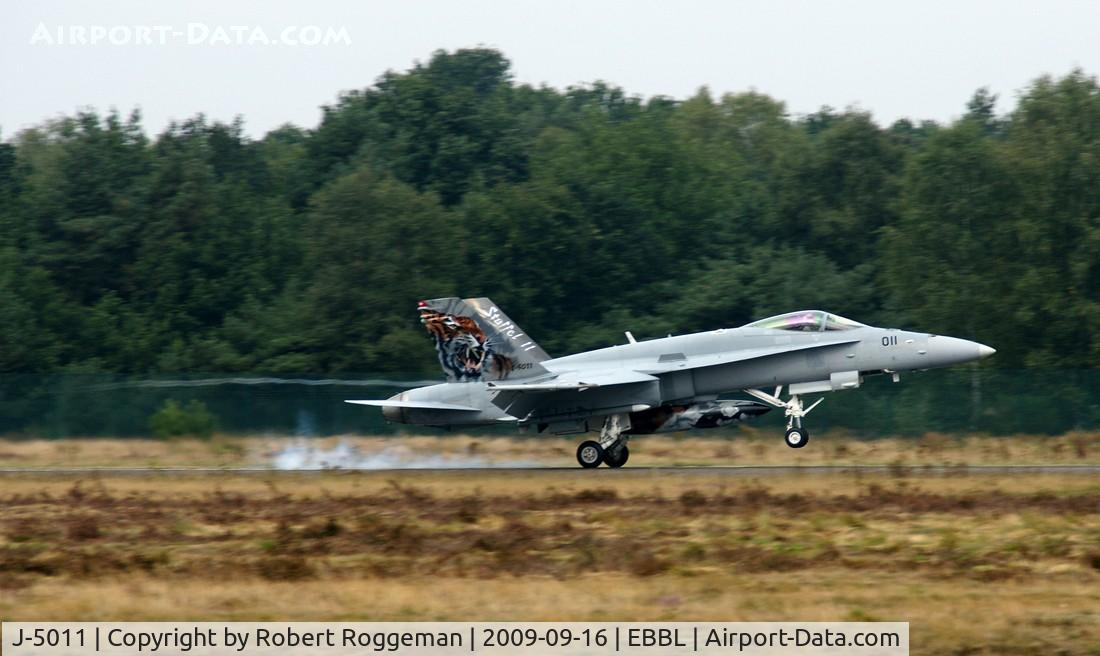 J-5011, McDonnell Douglas F/A-18C Hornet C/N 1351, Tigermeet.STAFFEL 11 Swiss Air Force.