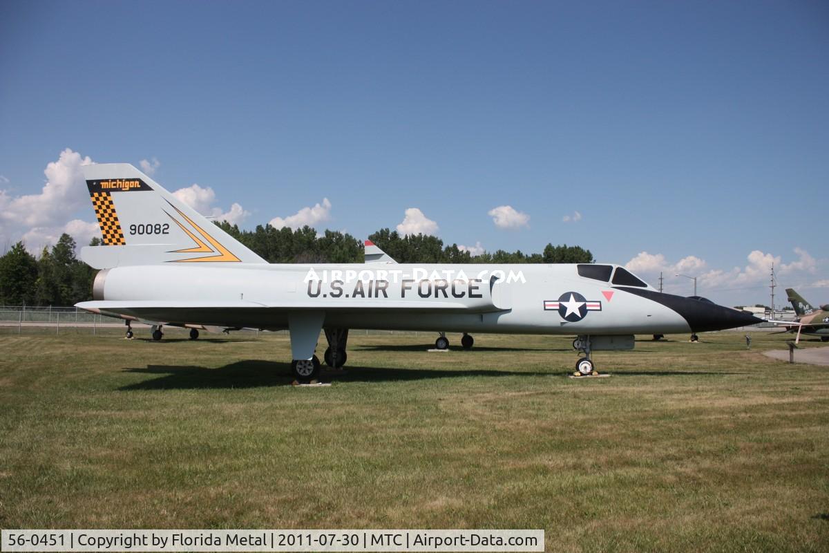 56-0451, 1957 Convair F-106A Delta Dart C/N 8-24-01, F-106A wearing false serial 59-0082