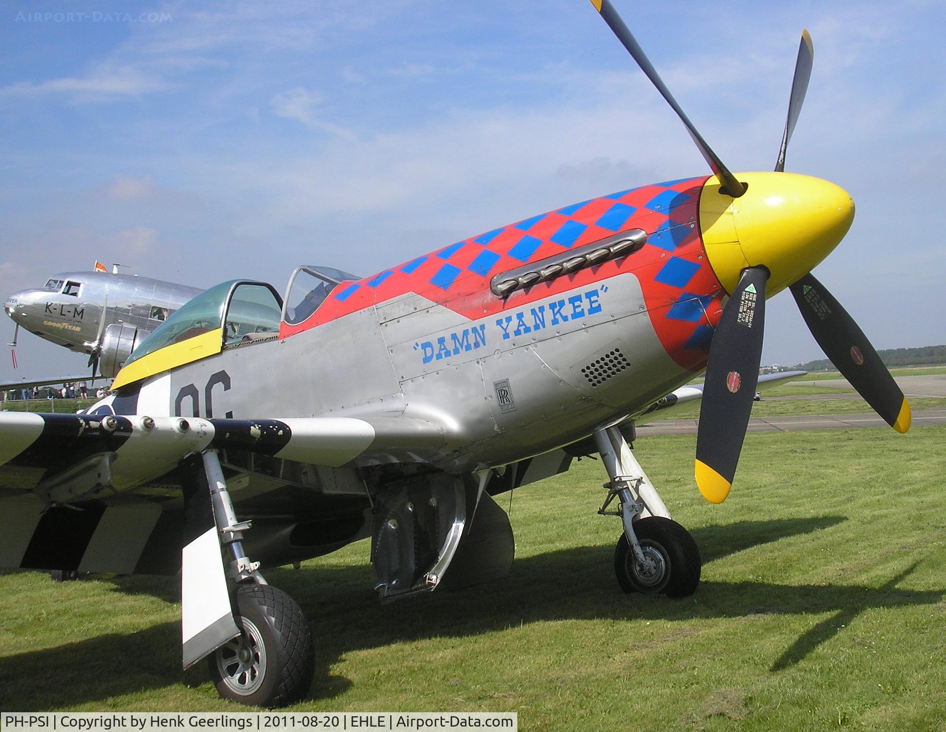 PH-PSI, 1945 North American P-51D Mustang C/N 122-40965, 