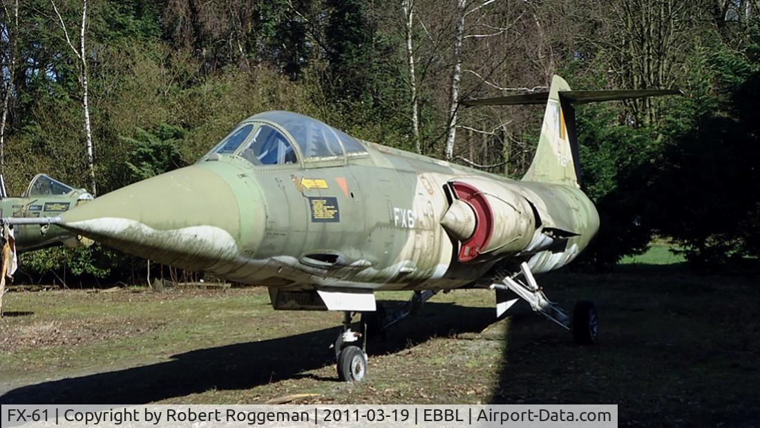 FX-61, Lockheed F-104G Starfighter C/N 683-9104, Stored.Kleine-Brogel Air Museum.