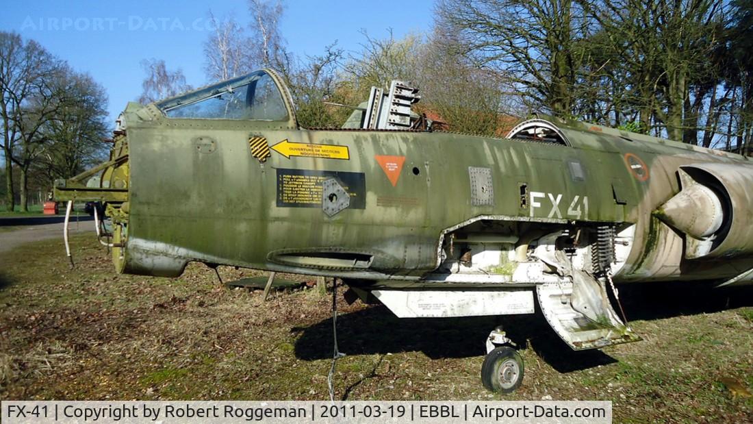 FX-41, Lockheed F-104G Starfighter C/N 683-9084, Stored.Kleine-Brogel Air Museum.