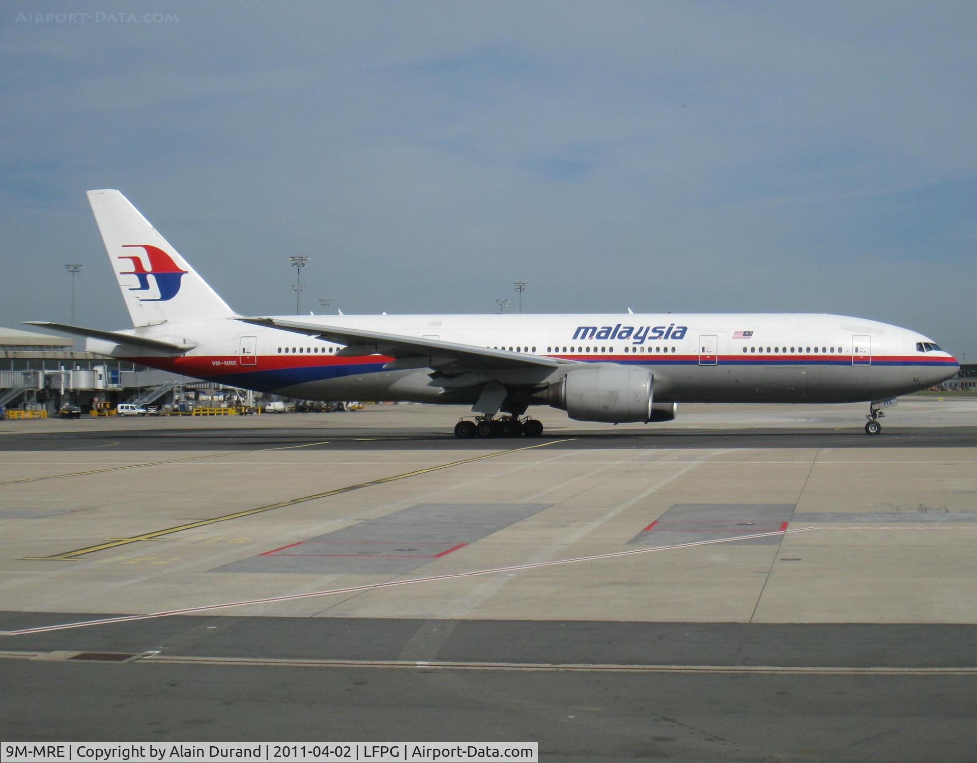 9M-MRE, 1997 Boeing 777-2H6/ER C/N 28412, One of six leased from Pndg, Romeo-Echo was accepted by the airline in January 1998