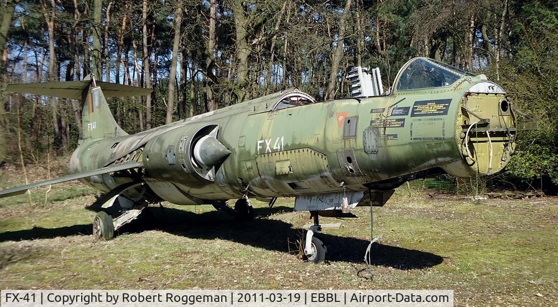 FX-41, Lockheed F-104G Starfighter C/N 683-9084, Stored.Kleine-Brogel Air Museum.