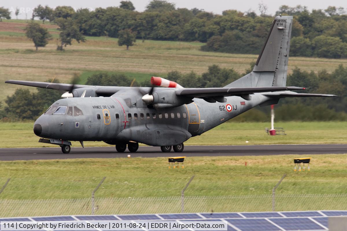 114, Airtech CN-235-200M C/N C114, departure on another 