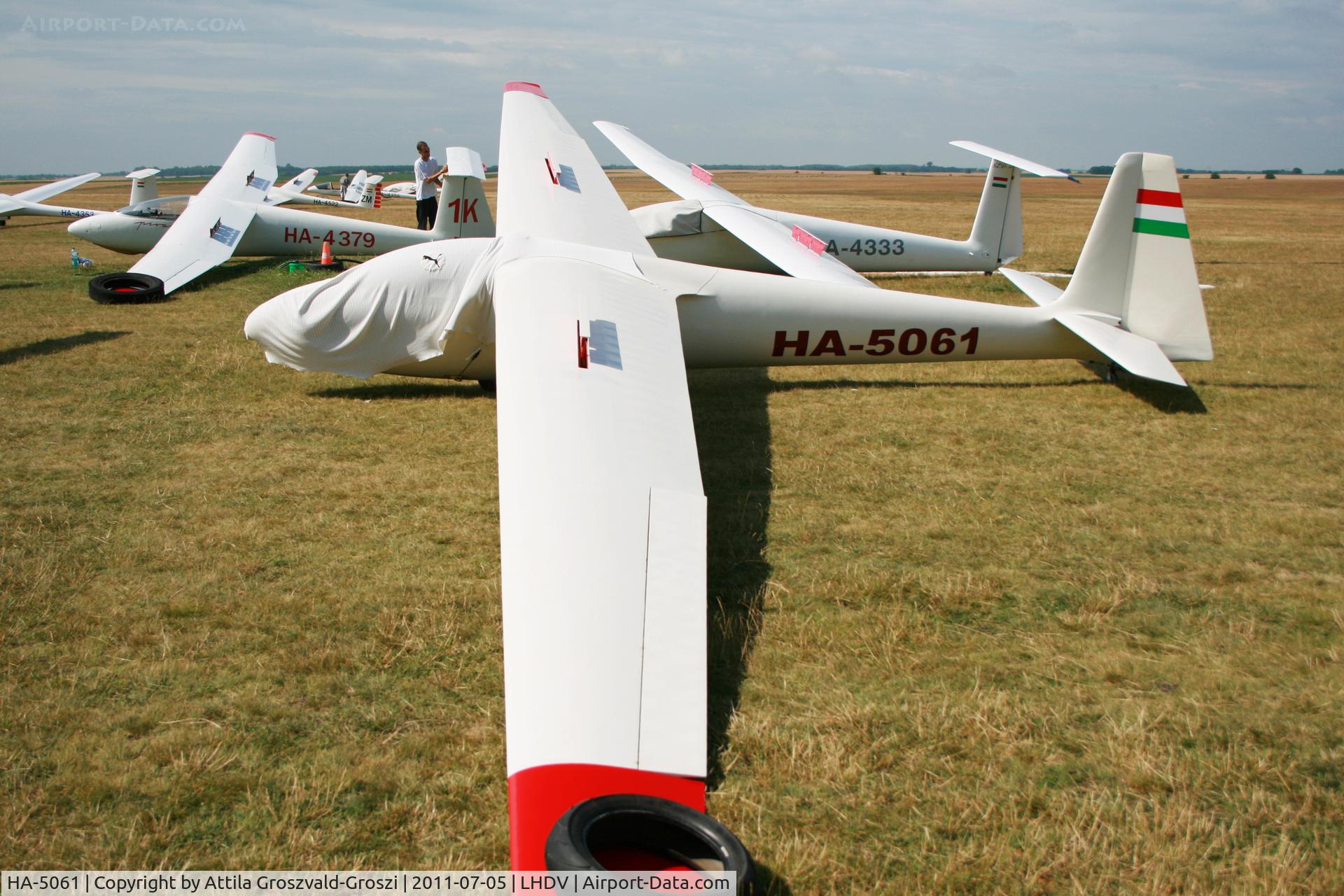 HA-5061, 1966 Schleicher Ka-6E Rhonsegler C/N 4023, Dunaujváros Airport - Hungary