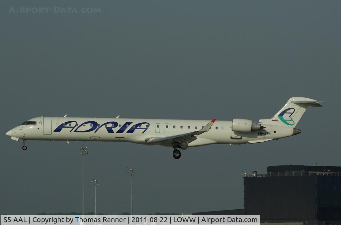 S5-AAL, 2007 Bombardier CRJ-900LR (CL-600-2D24) C/N 15129, Adria Airways CRJ 900
