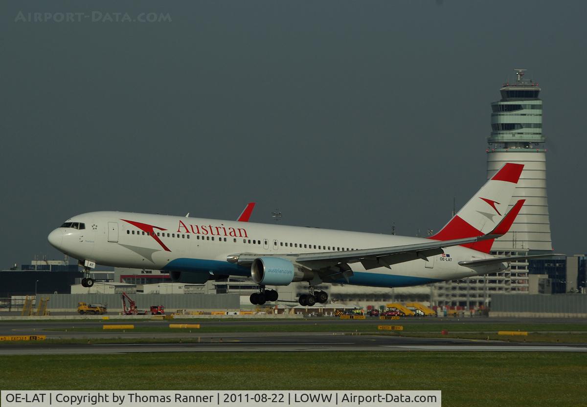 OE-LAT, 1991 Boeing 767-31A C/N 25273, Austrian Airlines Boeing 767