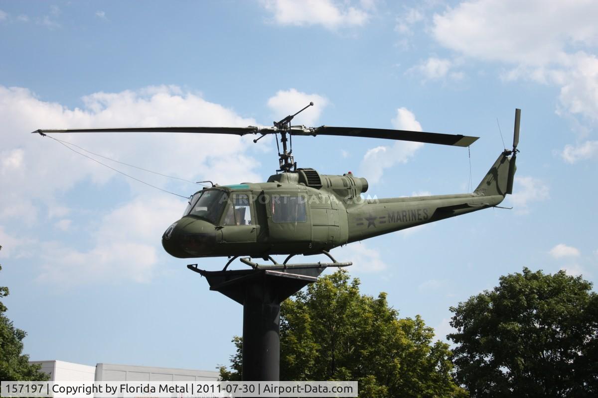 157197, Bell HH-1K Iroquois C/N 6321, HH-1K at Freedom Hill Sterling Heights MI