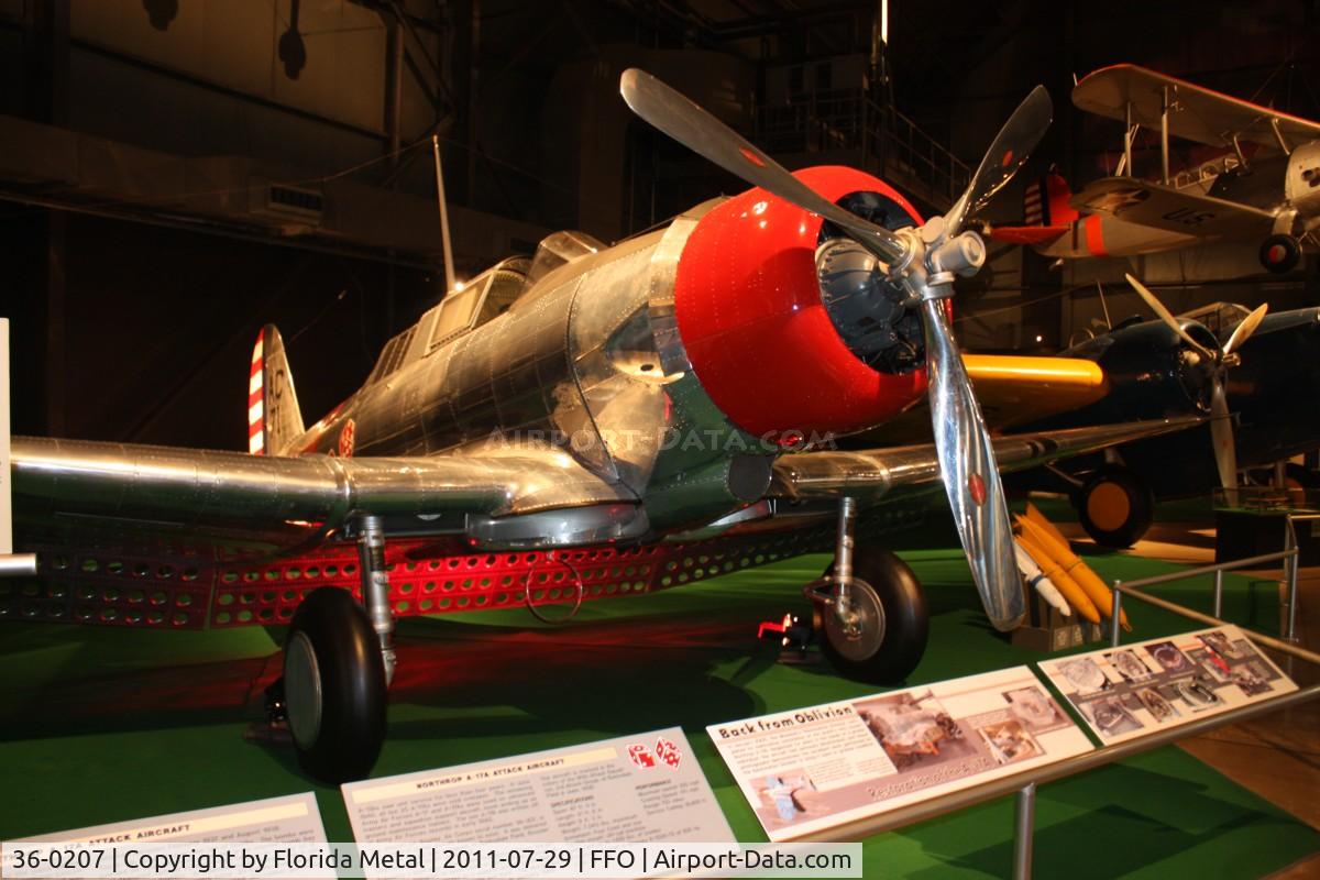 36-0207, 1936 Northrop A-17A C/N 234, Northrop A-17A