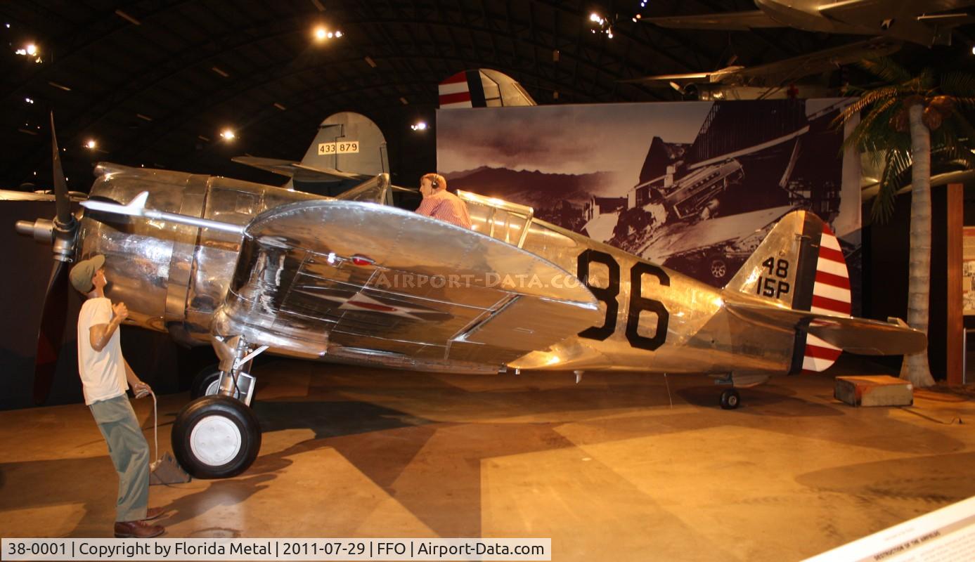 38-0001, 1938 Curtiss P-36 Hawk C/N 12415, Curtiss P-36 Hawk