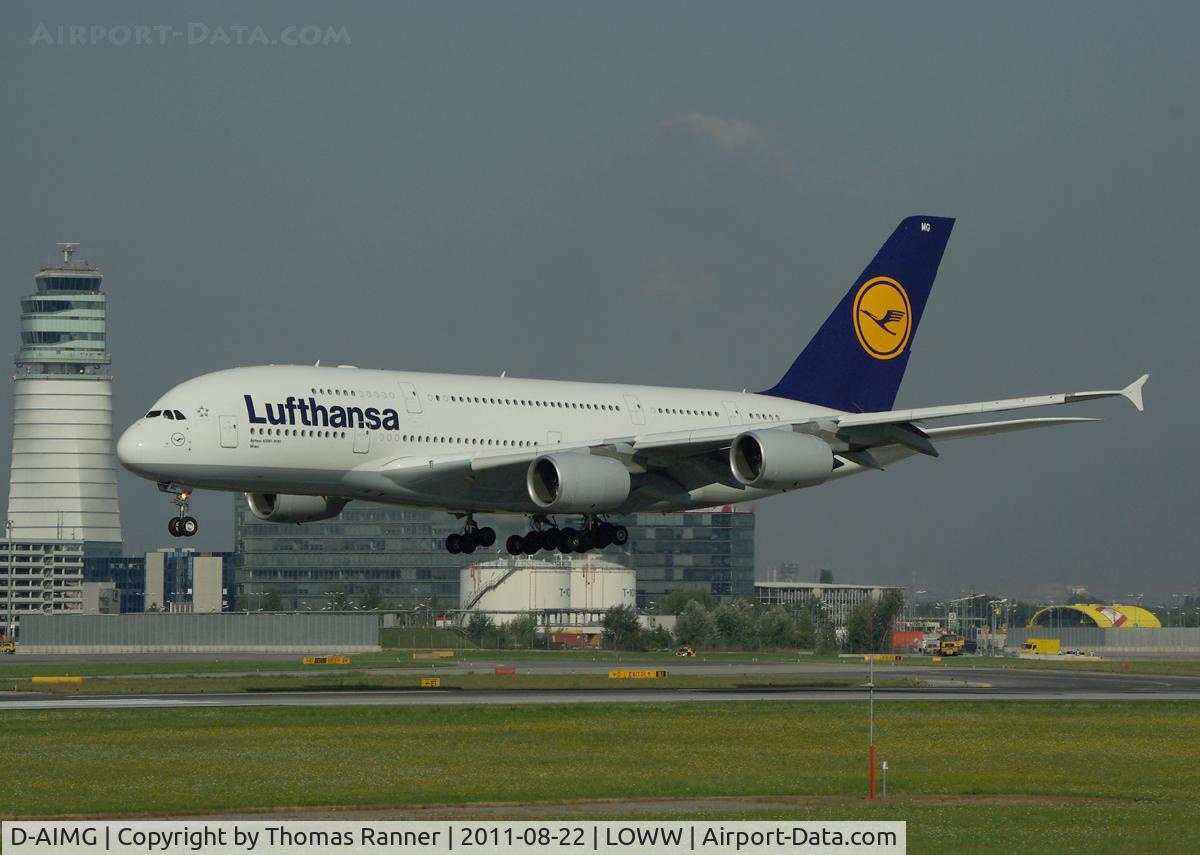 D-AIMG, 2011 Airbus A380-841 C/N 069, Lufthansa Airbus A380