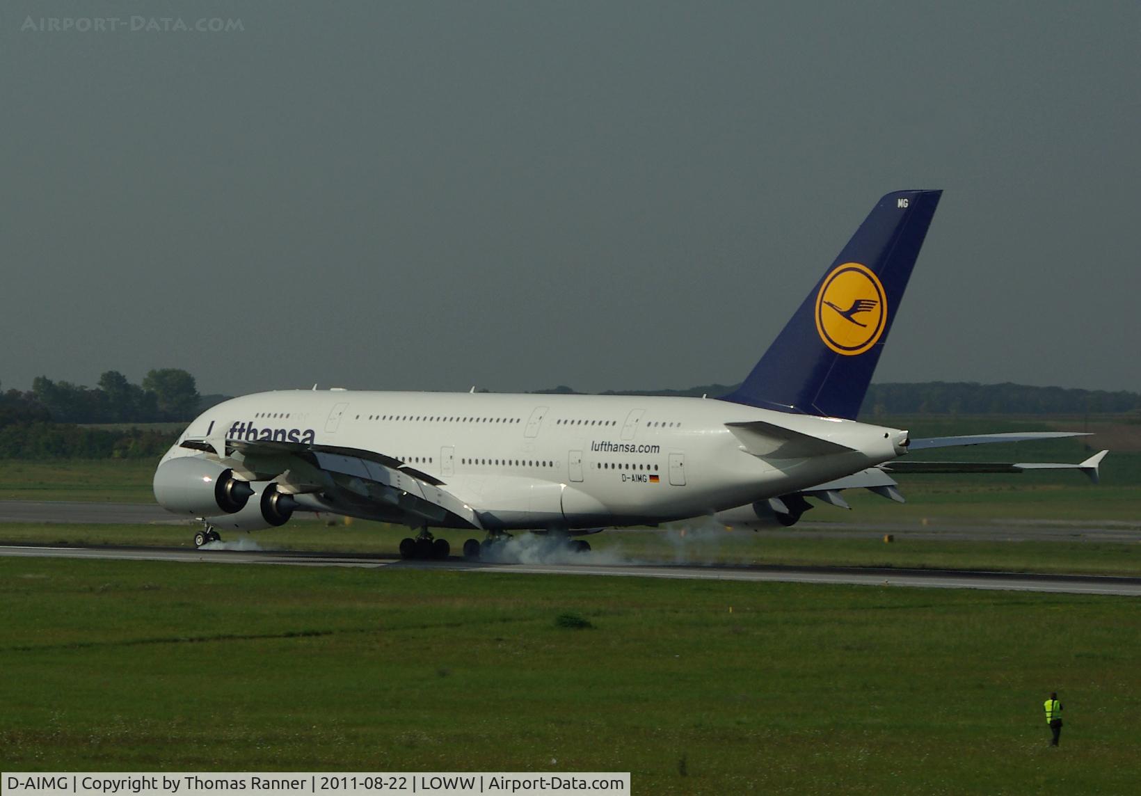 D-AIMG, 2011 Airbus A380-841 C/N 069, Lufthansa Airbus A380