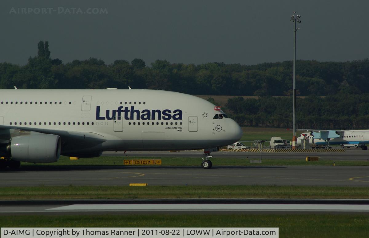 D-AIMG, 2011 Airbus A380-841 C/N 069, Lufthansa Airbus A380
