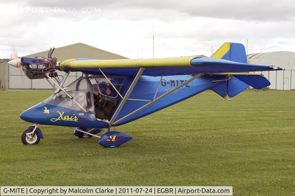 G-MITE, 2004 X'Air Falcon Jabiru(4) C/N BMAA/HB/296, X'Air Falcon Jabiry(4) at Breighton Airfield's Wings & Wheels Weekend, July 2011.