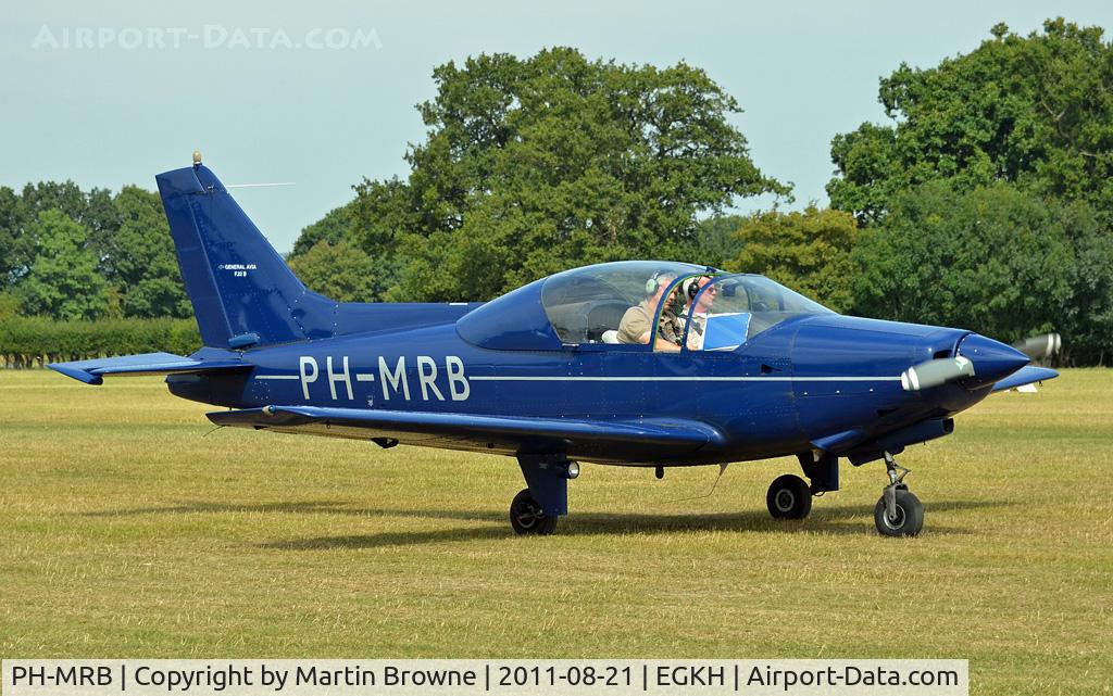 PH-MRB, 1997 General Avia F-22B C/N 014, SHOT AT HEADCORN
