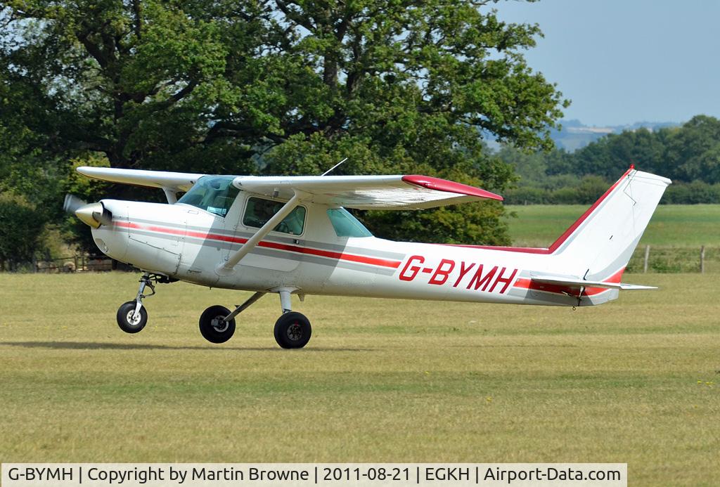 G-BYMH, 1981 Cessna 152 C/N 152-84980, SHOT AT HEADCORN
