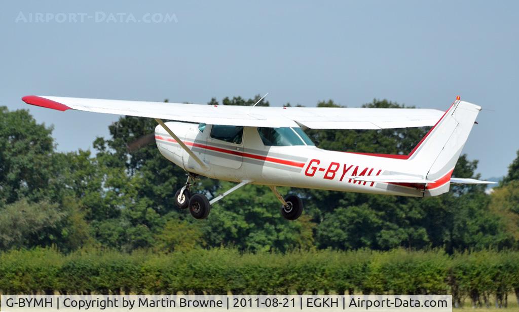 G-BYMH, 1981 Cessna 152 C/N 152-84980, SHOT AT HEADCORN