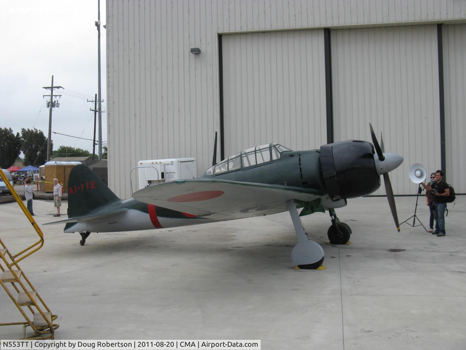 N553TT, 1942 Mitsubishi A6M3 Reisen (Zero) C/N 3858, 1942 Mitsubishi A6M3 ZERO-SEN (ZEKE), P&W R-1820 Double Wasp 1,130 Hp for original Nakajima Sakai 14 cylinder radial