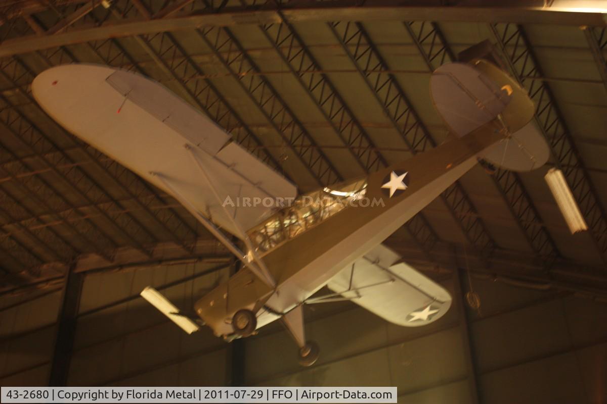 43-2680, 1943 Interstate L-6 Grasshopper C/N 123, L-6 Grasshopper